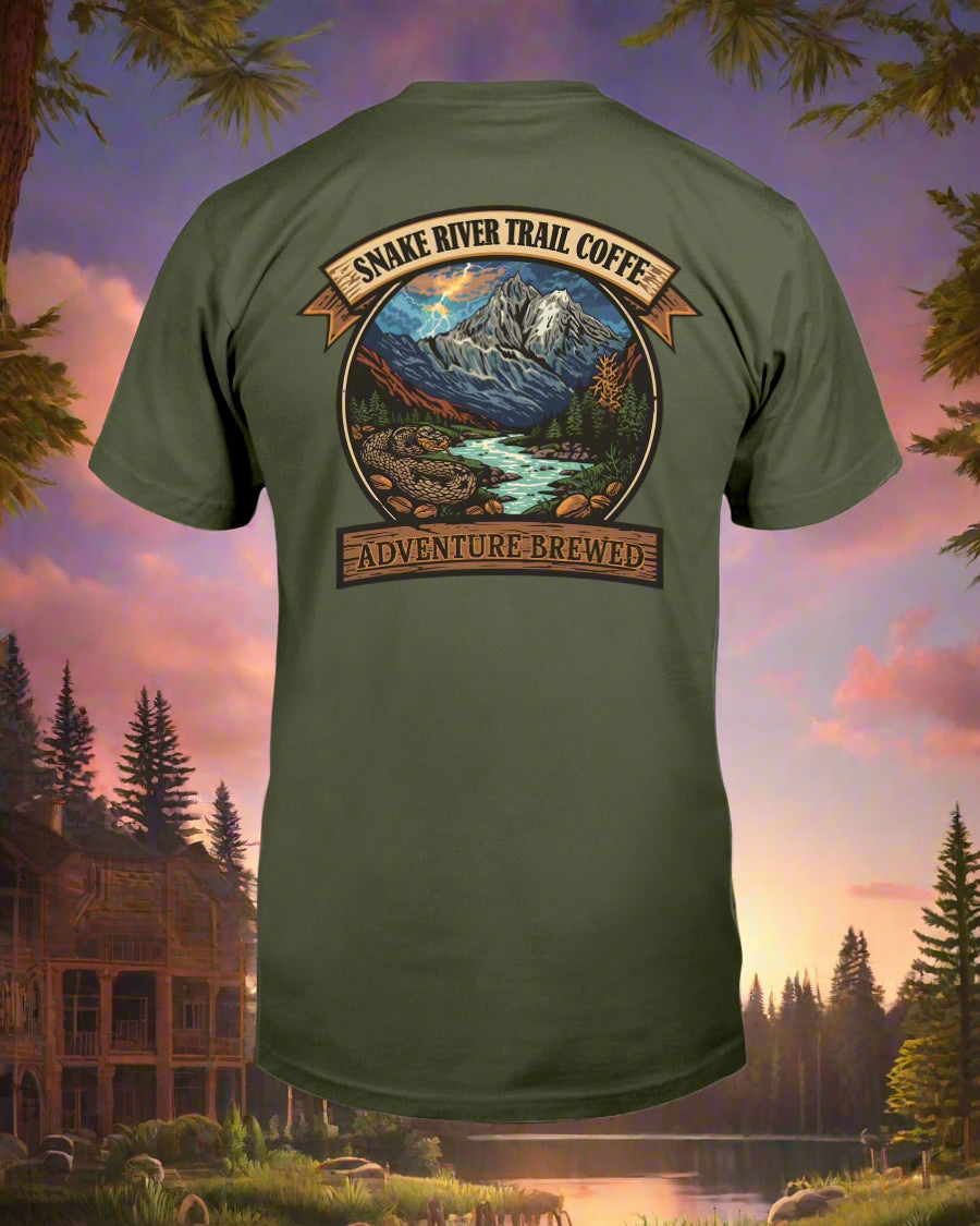 Morning Rapids Cotton Tee – Gildan