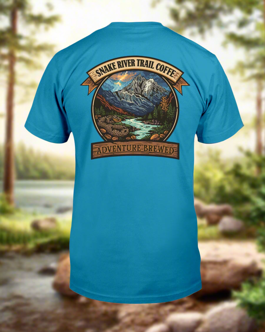 Morning Rapids Cotton Tee – Gildan