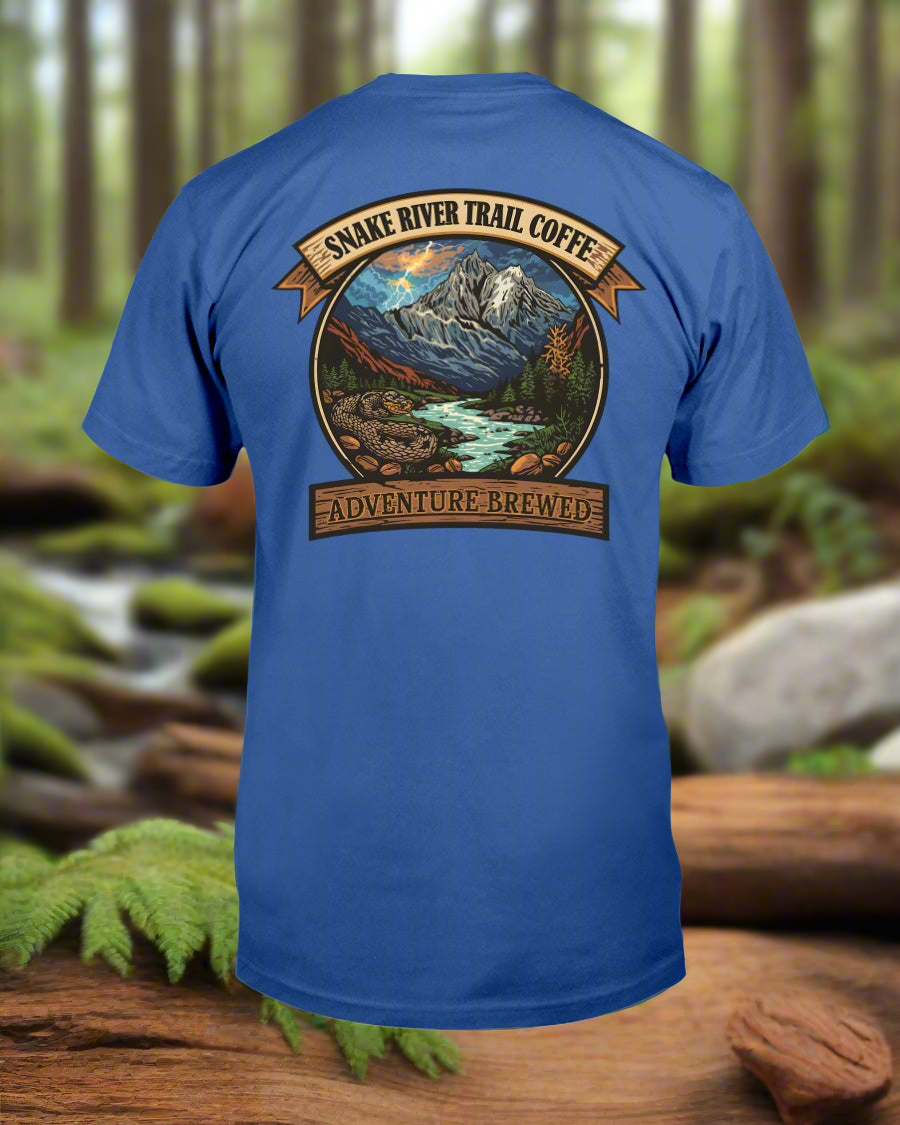 Morning Rapids Cotton Tee – Gildan